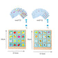 Montessori Right Brain Development Training Card Photographic Memory Board Early Education Instant Memory Grid Board