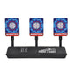 Kids Children Auto-Reset Electronic Shooting Scoring Target Toy with Dart Storage Basket for Soft Bullets Shooting Games