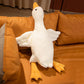 Super Soft Big White Goose Lying Down Pillow Plush Toy Duck Cute Big Goose Doll Pillow Bed Big Goose Stuffed Toys 90CM