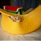 Cute Banana Shape Dog Cat House Soft Warm Kennel Sleeping Bed House Tent Pet Supplies
