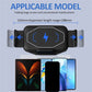 15W Qi Wireless Car Charger Mount Holder Fast Phone Charger for Samsung Galaxy Z Fold 3 2 iPhone 13 12 Max Huawei Mate X