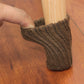 24PCS Knitted Chair Leg Socks Furniture Table Feet Leg Floor Protectors Covers Floor Protection Pads Moving Noise Reduction