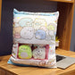 Stuffed Toy Animal A Bag Pack Pillow Cushion Bolster Baby Doll Girl Friend Soft Plush Toy Birthday Christmas Valentine