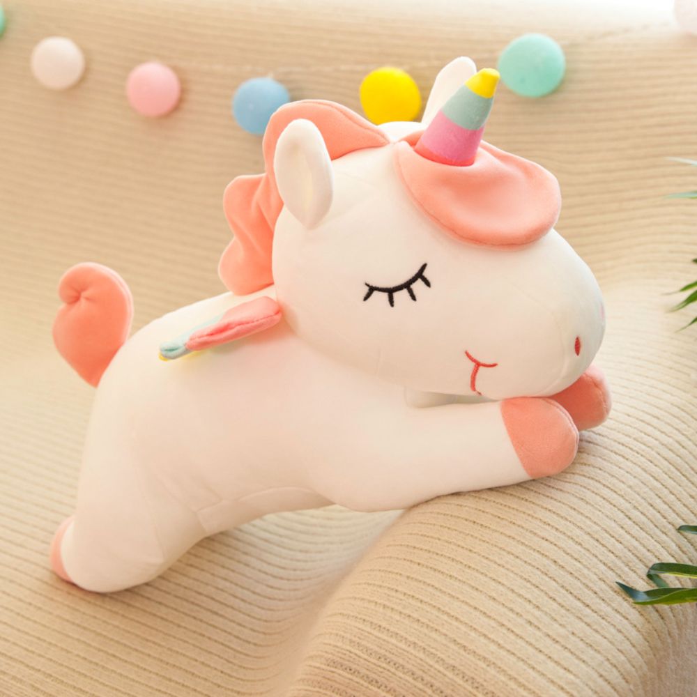 Giant Unicorn Plush Toy Soft Stuffed Dolls Animal Toys For Children Toy High Quality Material Good Choice For Everyone