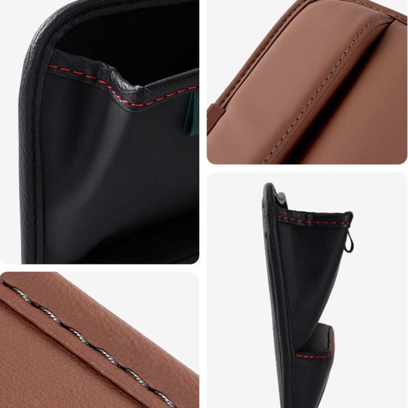 Multifunctional Car Seat Slit Gap Pocket Accessories Mobile Phone Storage Box Car Seat Slot Storage Box Universal Pocket