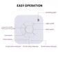 Mini White Noise Sound Machine Sleep Soother With 9 Soothing Sounds Breathing Light Timer USB Charging For Baby and Home