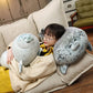 60cm Cute Seal Plush Pillow Stuffed Cotton Plush Animal Toy Cute Ocean Soft Fat Hugging Pillow Pets Animal Plushie Gift