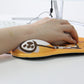 Ergonomic Gel Mouse Pad with Wrist Rest Support Pad Gaming Mouse Pad with Milk Cloth Cute Corgi Dog Soft Comfortable Pad