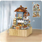 LOZ Lizhi Classical Windmill House Music Box Small Particle Assembled Building Block Toys National Trend Educational Model