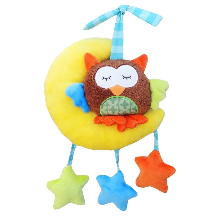 Baby Soft Toy Cot Bed Car Stroller Music Sound Squeeze Hand Infant Star Hanging Toy For Crib And Baby Stroller Unisex