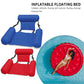 PVC Summer Inflatable Foldable Float Row Swimming Pool Water Hammock Air Mattresses Bed Beach Water Sports Lounge Chair