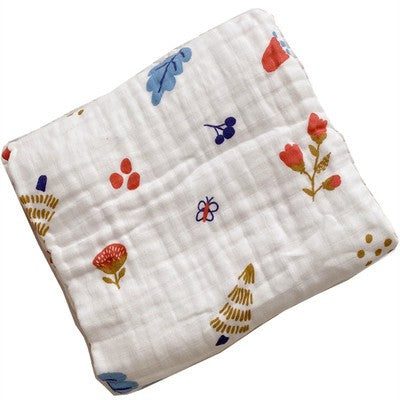 Premium Baby Swaddle Bamboo Cotton Muslin Cloth Towel Blanket Soft Breathable