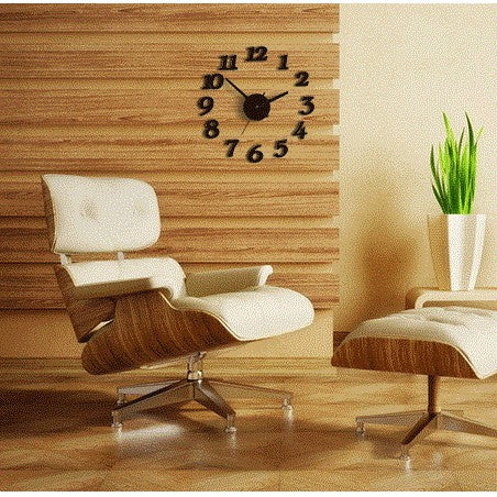 DIY Wall Clock home office decor number analogue creative