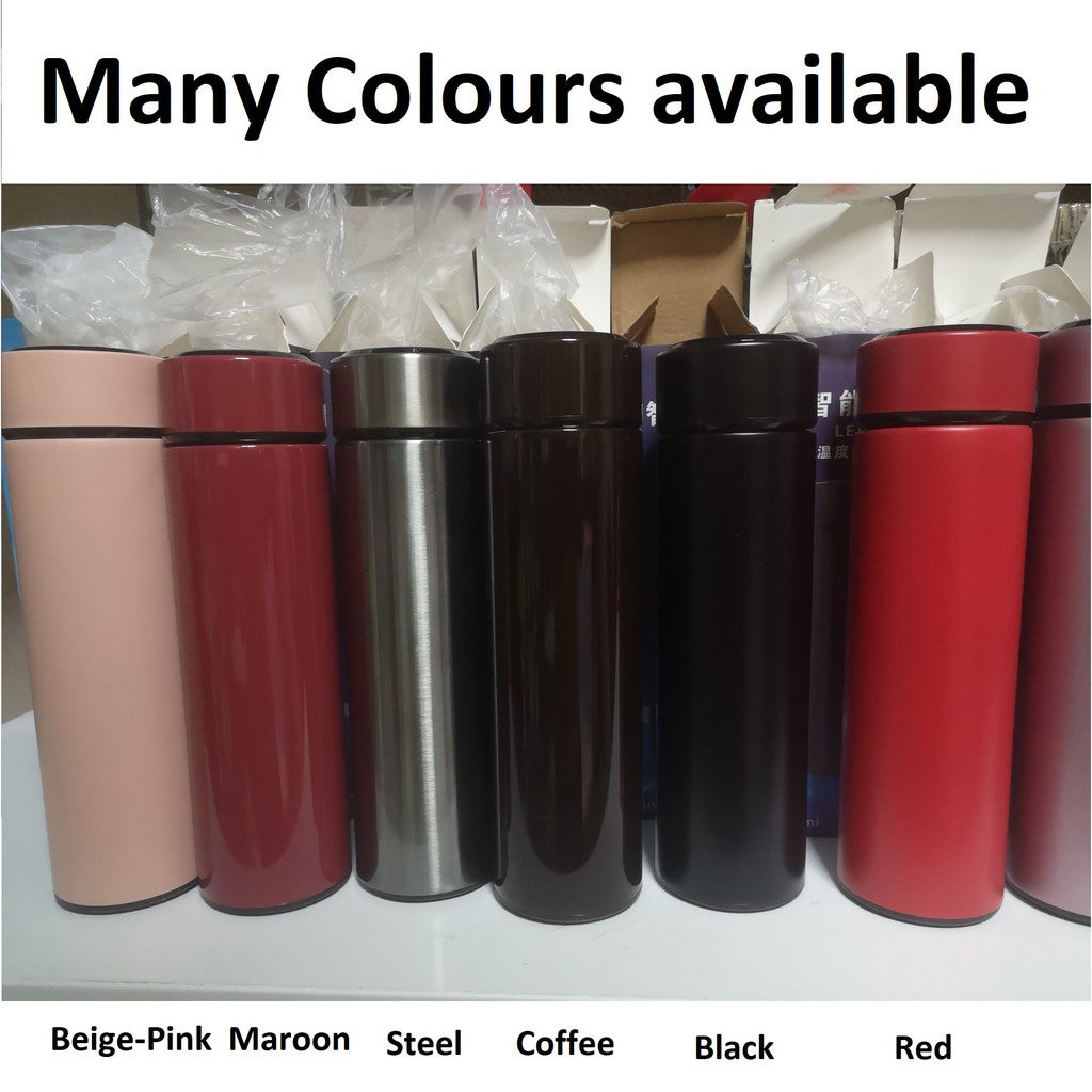 Vacuum Cup Insulated Hot And Cold Thermos Flask Water Bottle Thermal Temperature Cup Tumbler 480ML Easy and Durable