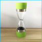2-in-1 Salt pepper spice grinder seasoning mill shaker kitchen container hourglass ceramic