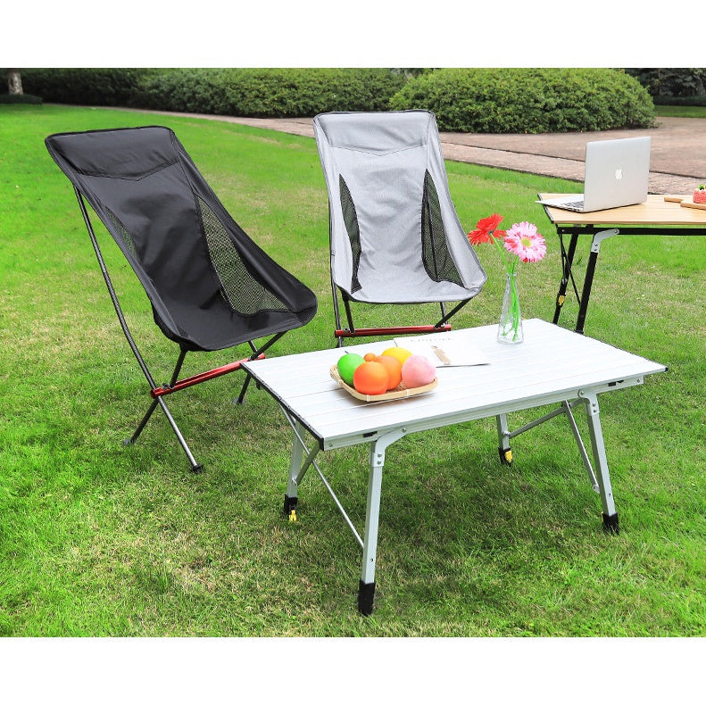 Travel Folding Chair  Ultralight High Load Camping Chair Portable Beach Hiking Picnic Seat Fishing Tools Outdoor Chair