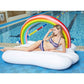 Large Giant floatie beach rainbow cloud inflatable float swimming pool party floats raft adult family kids children