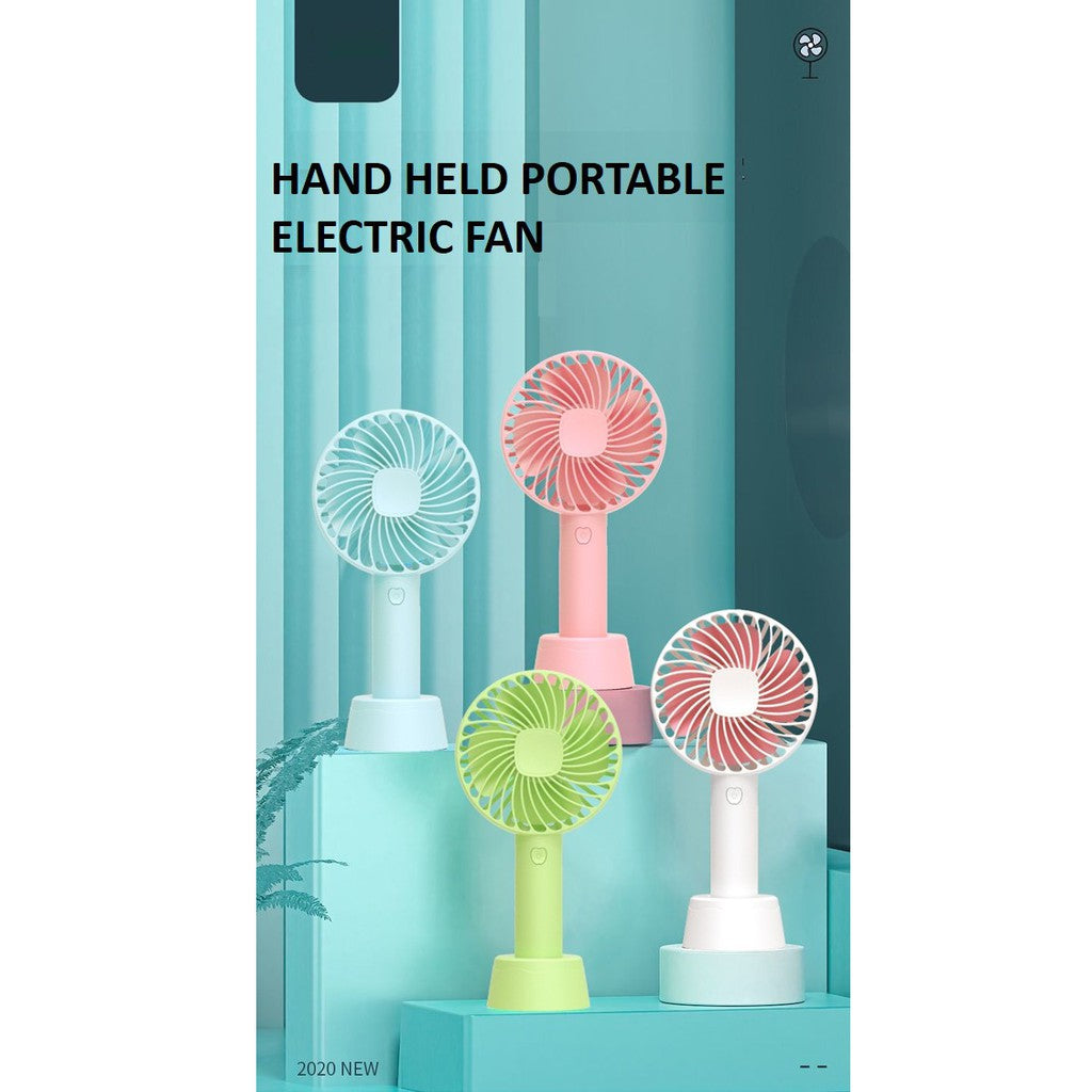 Handheld Portable Fan USB Rechargeable Desk Fan For Outdoor And Indoor Easy Convenient Portable Lightweight Design