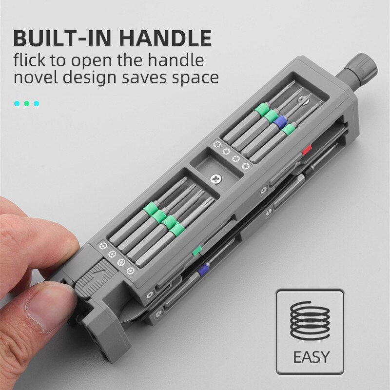 46 in 1 Magnetic screwdriver set Kit-service tool Precision hexagon socket screwdriver multifunctional combination set