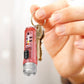 Smiling Shark SD-0001 Mini Glare Flashlight Keychain LED Mini Flashlight Rechargeable Multifunctional Portable Outdoor