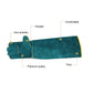 Anti-Bite Safety Gloves Ultra Long Leather Green Pets Grip Biting Protective Gloves for Catch Dog Cat Reptiles Animal