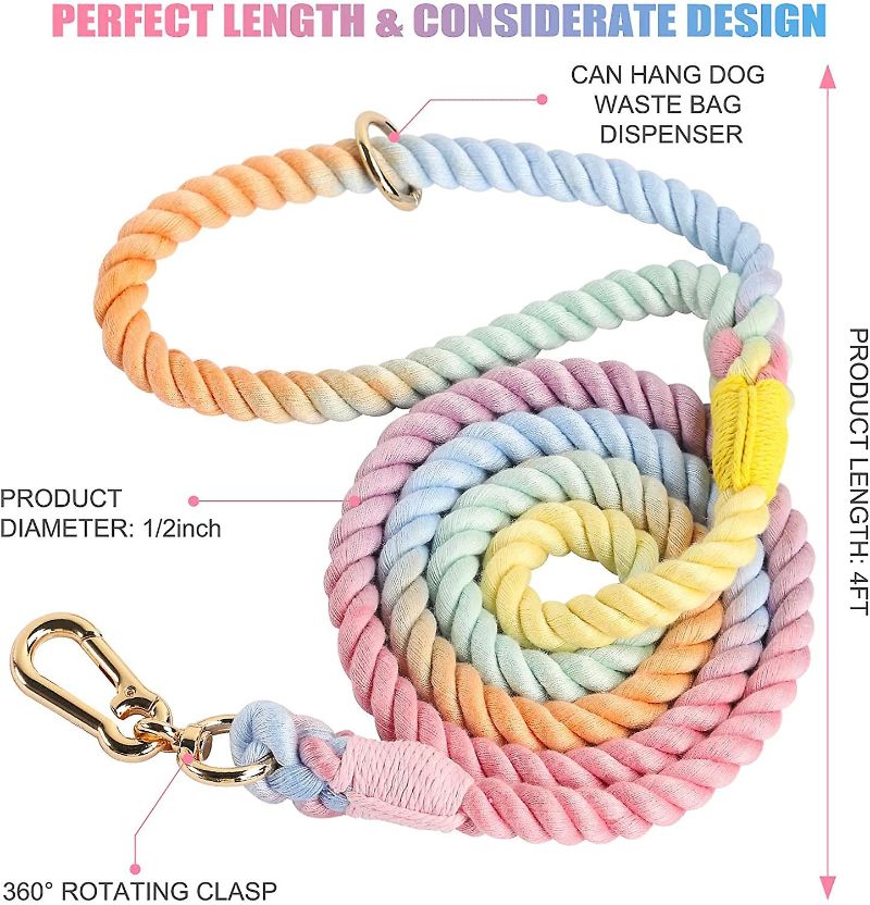 Dog Leash Double Leash Dog Walking Leash Multifunctional Double Buckle Durable Pets Running Leash Outdoor Products