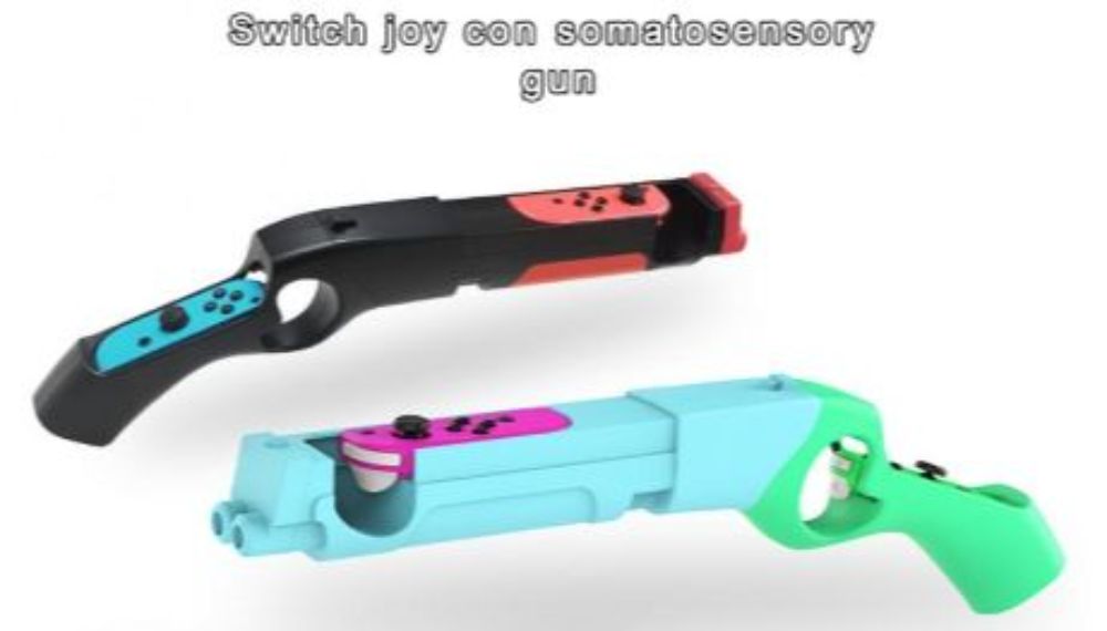 Switch Shooting Games Joy Controller Induction Peripherals Shooting Gun Grip NS Game OLED Console Accessories For Fun