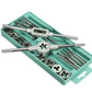 12/20pcs Tap And Die Set Tap Wrench Die Handle Screw Thread Threading Tapping Rethread Tool Bolt Screw Extractor