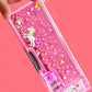 Quicksand Stationery Box Girls Primary School Princess Cute Children Pencil Box Girls Kids School Organizing Pencil Case