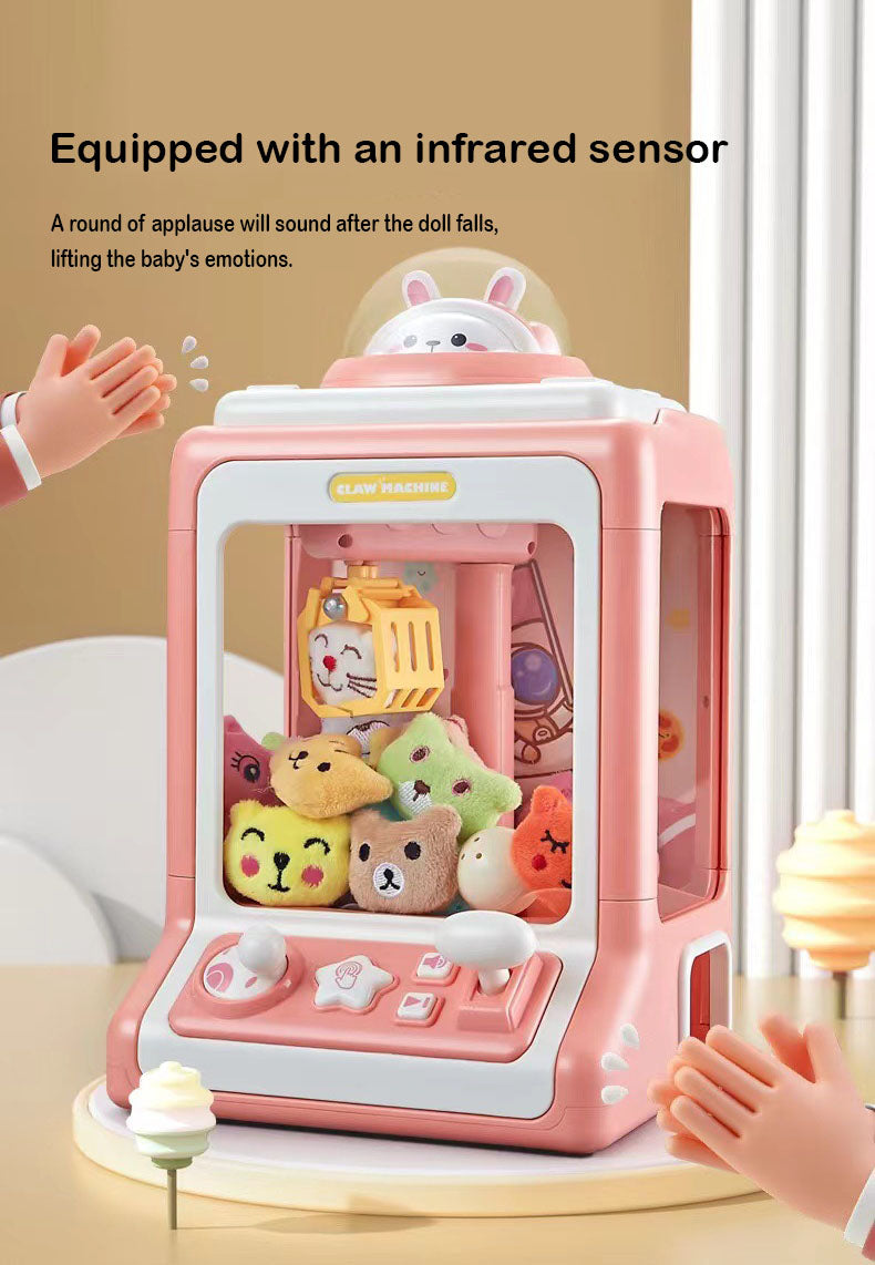 Catcher Claw Machine Ironman Toy Mini Doll Candy Grabber Children Kids Gift