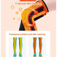 Wormwood strap non-slip warm Knitted knee brace Long sports knee pads for outdoor recreation equipment protective gears