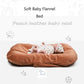 Baby Mattress Baby Lounger, Soft Flannel Baby Nest, Skin-friendly Baby Bassinet, Infant Floor Seat, Newborn Essential