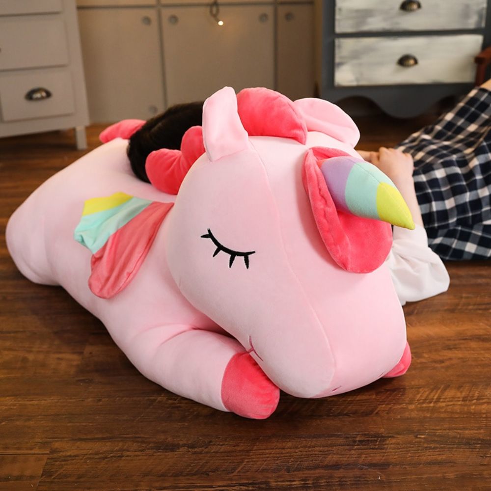 Giant Unicorn Plush Toy Soft Stuffed Dolls Animal Toys For Children Toy High Quality Material Good Choice For Everyone