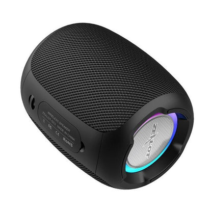 ZEALOT S53 TWS Bluetooth Speaker Wireless Subwoofer Heavy Bass Stereo Sound RGB Backlight Support Micro SD Card AUX USb