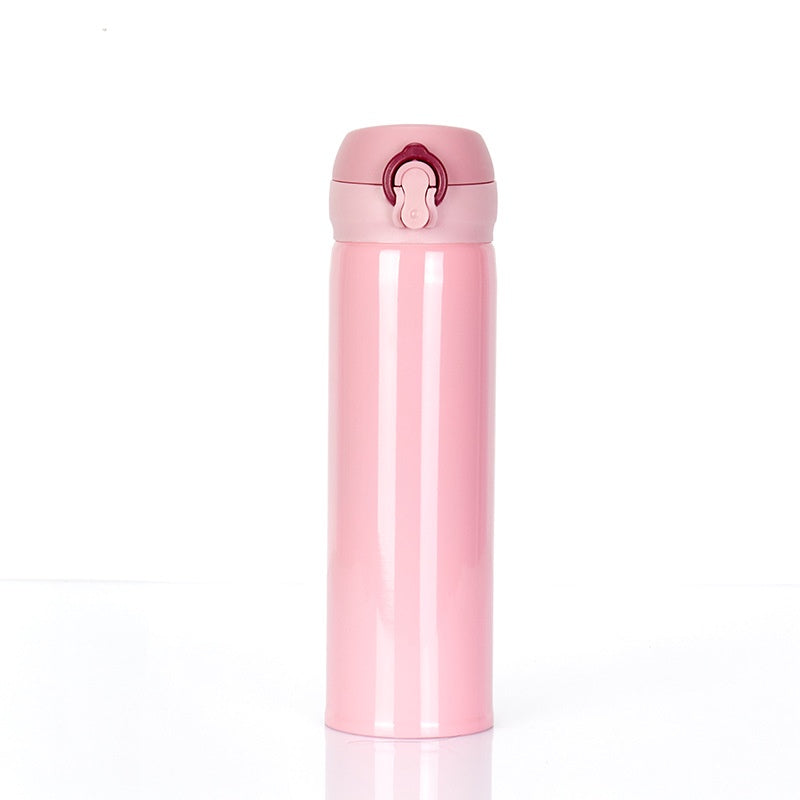 Vacuum Thermal Flask Water Bottle Thermos Tumbler Cup High Class Stainless Steel 400ml Leakproof And Durable Food Grade