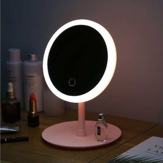 Mirror LED Light Make Up Cosmetic Lamp USB Table Adjustable Rotate Portable