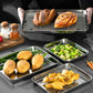 Premium Stainless Steel Oven Baking Tray Removable Cooling Rack Set Plate BBQ Tray Pan Dish Grill Mesh Kitchen Tool