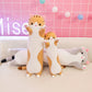 Long cat bolster plushie cushion pillow cute stuffed soft toy plush doll cat children birthday gift