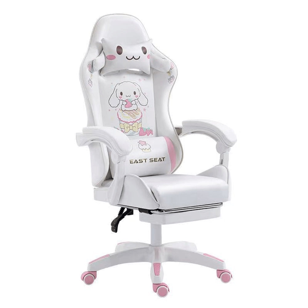 Cute Computer Chair Home Office Chair  Electronic Ergonomics Reclining Lift Gaming Chair For Geek Nerd Gamers Girls