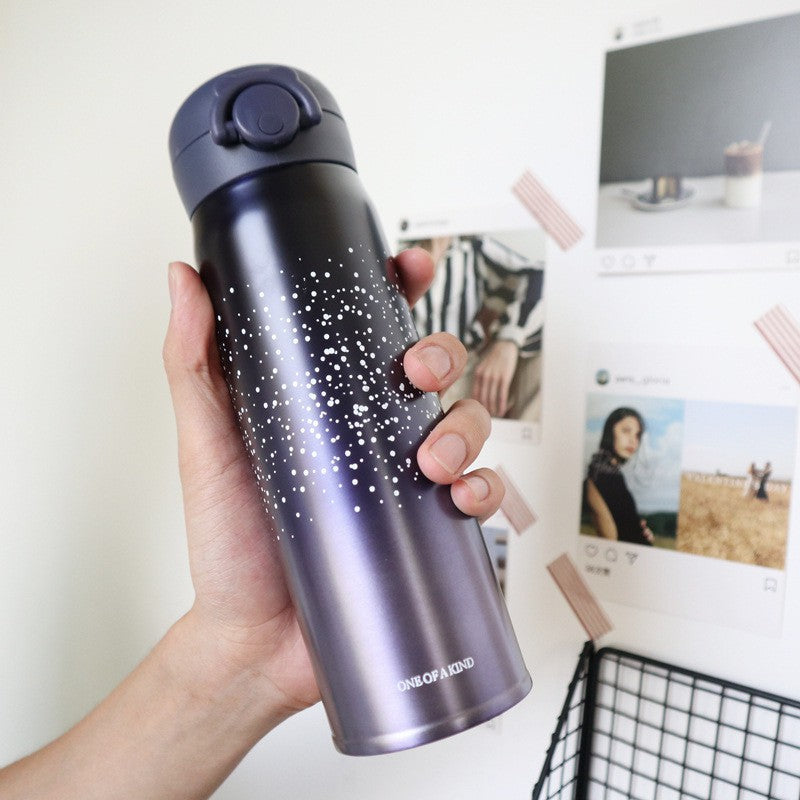 Copy of Copy of Starry Vacuum Thermal Flask Water Bottle Thermos Tumbler Stainless Steel Cup Starry 500ml Gift