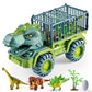Car Toy Dinosaurs Transport Car Carrier Truck Toy Pull Back Vehicle Dino with Dinosaur Christmas Gift for Kids Children