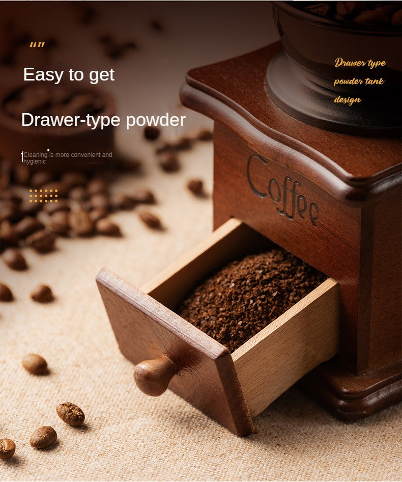 Hand Grinder Coffee Machine Home Coffee Bean Grinder Small Coffee Grinder Manual Grinder Hand Crank Bean Grinder