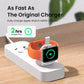 UGREEN Portable Magnetic Charger for Watch, Wireless Portable Watch Charger Travel Cordless MFi Certified Cableless
