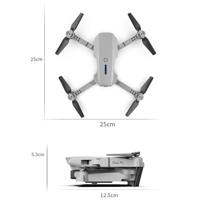 E88 Pro Drone 4K HD Dual Camera Positioning 1080P WiFi FPV Nova 2022 Height Keep Professional RC Quadcopter