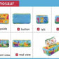 Baby Tissue Box Toy Colorful Scarves Educational Sensory Toys for Kids Newborn Infant Montessori Soft Fabric Tissue Box