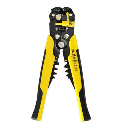 Wire Stripper Cable Cutter Tool Crimper Automatic Heavy Duty Self Adjusting Electrical Stripping Crimping Tool HS-D1