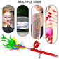 Auto Airbrush Kit Rechargeable Handheld Dual-Action Mini Air Compressor Airbrush Set with 0.4mm Nozzles, Portable
