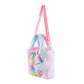 Children's Plush Waist Bag Unicorn Cartoon Shoulder Messenger Multicolor Cute Girls Rainbow Unicorn Embroidered Pattern