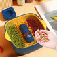 Capsule Shape Fruit Vegetable Washing Machine Portable Wireless Fruit Food Purifier Household Food Cleaner Machine