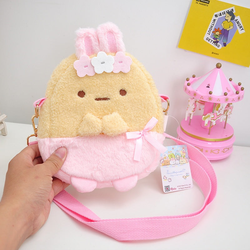 Sumikko Gurashi Fantasy Garden Plush Shoulder Bag Cartoon Sling Bag Girls Birthday Christmas Gift